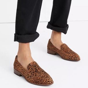 Madewell The Frances Loafer Mini Cheetah Leopard Print